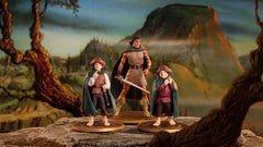 Der Herr der Ringe Animated Film PVC Figuren 3er-Pack Frodo, Aragorn, and SamwiseLord of the Rings Animated Film PVC Figures 3-Pack Frodo, Aragorn, and SamwiseLe Seigneur des Anneaux Animated Film pack 3 figurines PVC Frodo, Aragorn, and SamwiseEl Señor d 0761568015522
