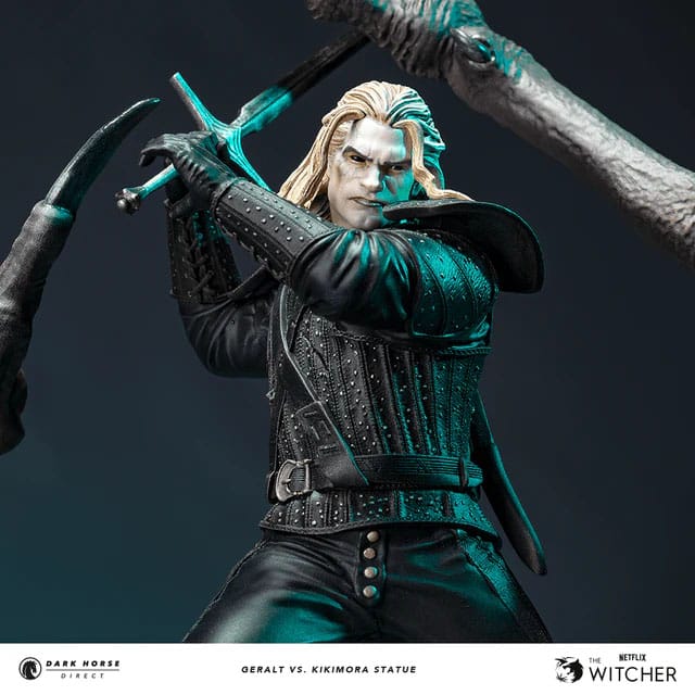 The Witcher 3 Statue Geralt vs. Kikimora 21 cm 0761568008883