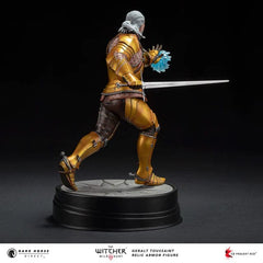 The Witcher 3 PVC Statue Geralt Toussaint Relic Armor 20 cm 0761568010473