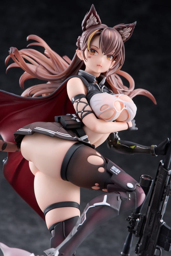 Original Character PVC 1/7 Ijuu Senki Series: Sniper Karihime Limited Distribution 27 cm 4582261373254