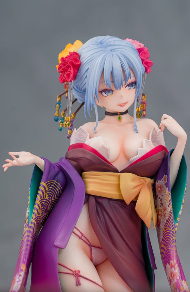 Original Character Statue 1/7 Shujuu Ecstasy Shion Oiran Ver. 15 cm 4582261373490
