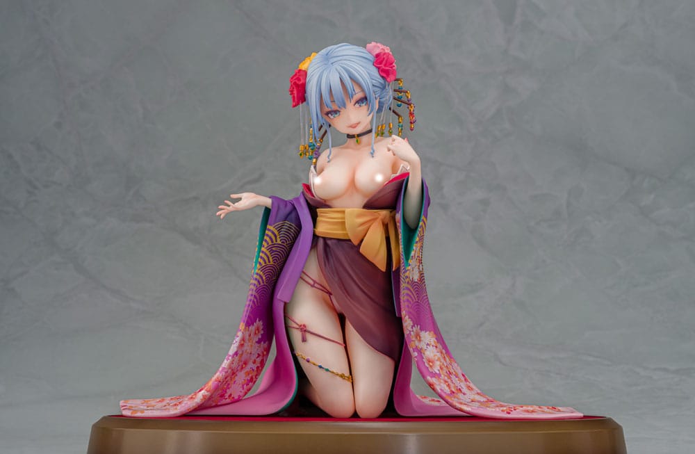 Original Character Statue 1/7 Shujuu Ecstasy Shion Oiran Ver. 15 cm 4582261373490