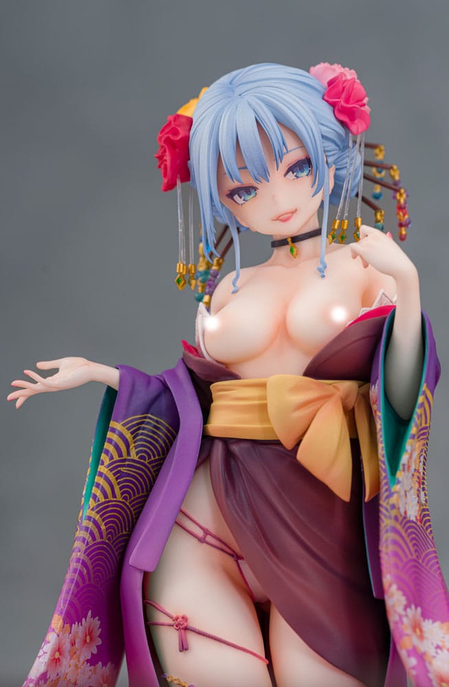 Original Character Statue 1/7 Shujuu Ecstasy Shion Oiran Ver. 15 cm 4582261373490