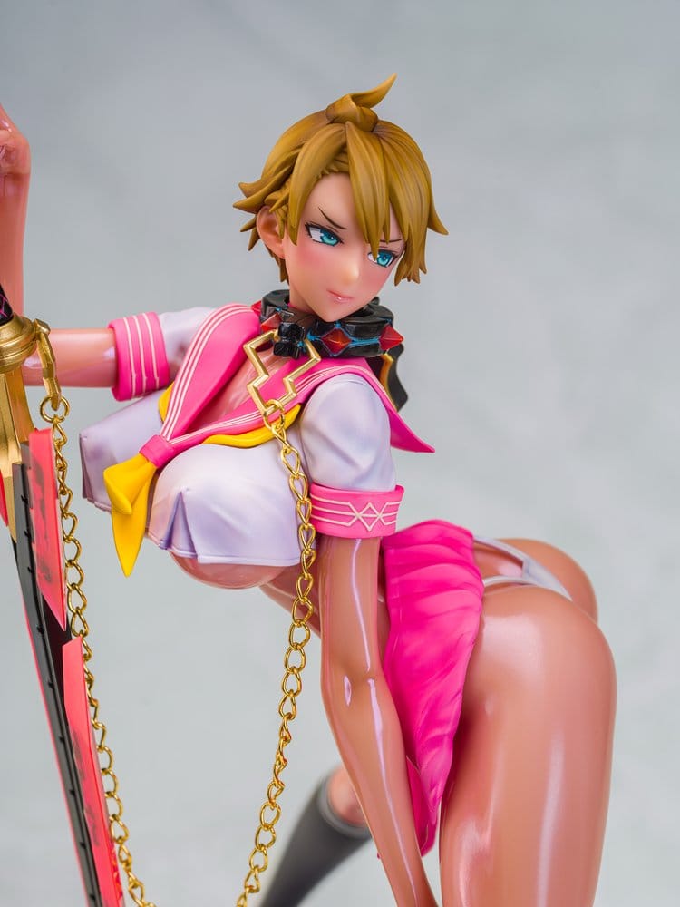 Original Character Mahou Shoujo Series Statue 1/6 Rui Asuka Pink Summer Sailor Ver. Illustration by Raita 29 cm 4582261373568