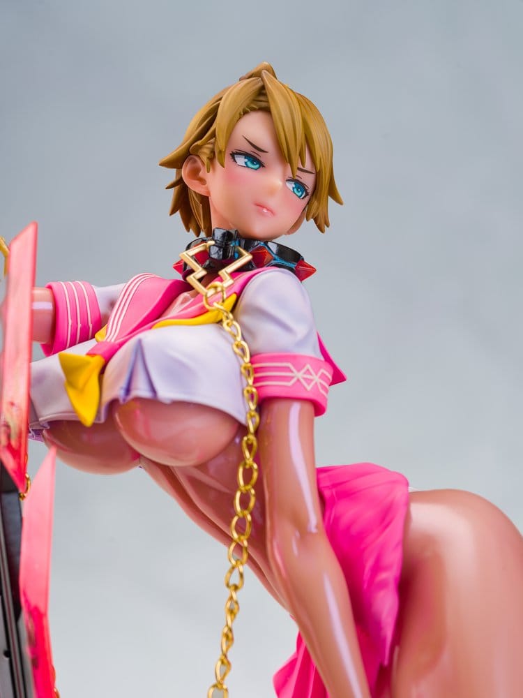 Original Character Mahou Shoujo Series Statue 1/6 Rui Asuka Pink Summer Sailor Ver. Illustration by Raita 29 cm 4582261373568