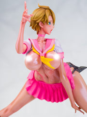 Original Character Mahou Shoujo Series Statue 1/6 Rui Asuka Pink Summer Sailor Ver. Illustration by Raita 29 cm 4582261373568