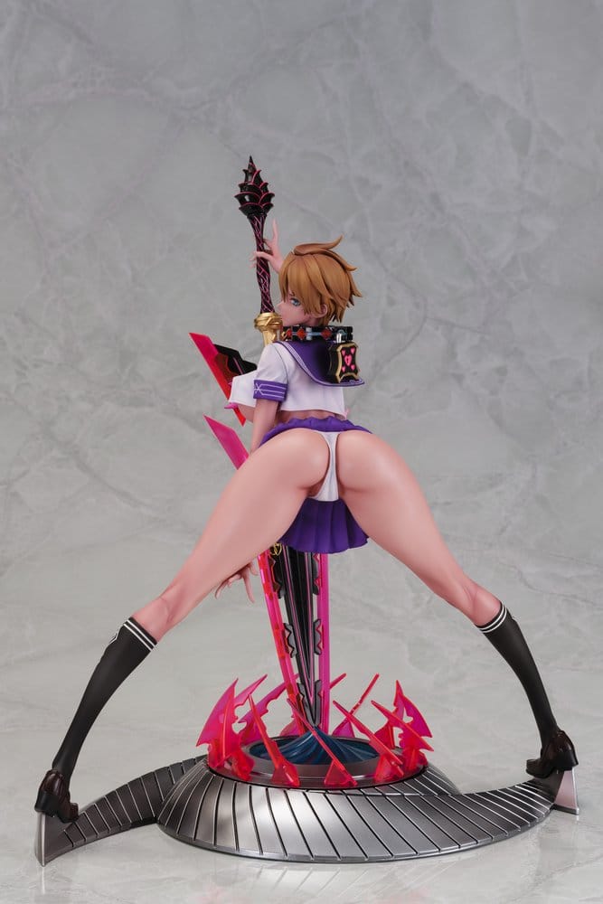 Original Character Mahou Shoujo Series Statue 1/6 Rui Asuka Summer Sailor Uniform Ver. Illustration by Raita 29 cm 4582261373605