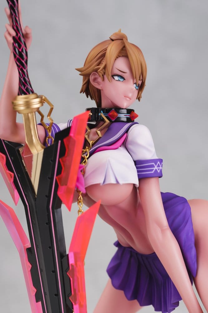 Original Character Mahou Shoujo Series Statue 1/6 Rui Asuka Summer Sailor Uniform Ver. Illustration by Raita 29 cm 4582261373605