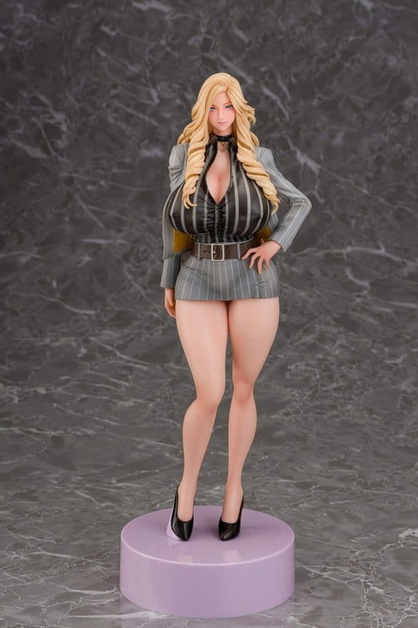 Gal Ane Shachou to Harem Office PVC Figure 1/7 Nishigori Ai (Grey Suit Ver.) Wholesome Ver. 26 cm 4582261373612