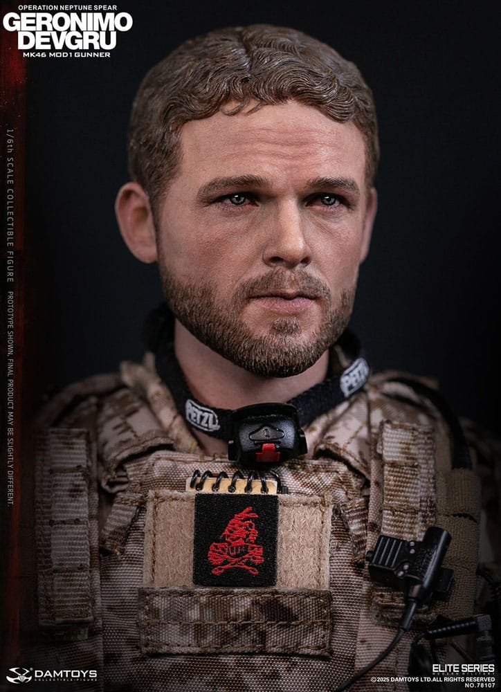 Modern Military Action Figure 1/6 Geronimo Devgru - MK46 MOD1 Gunner (Operation Neptune Spear) 30 cm 6976204930662