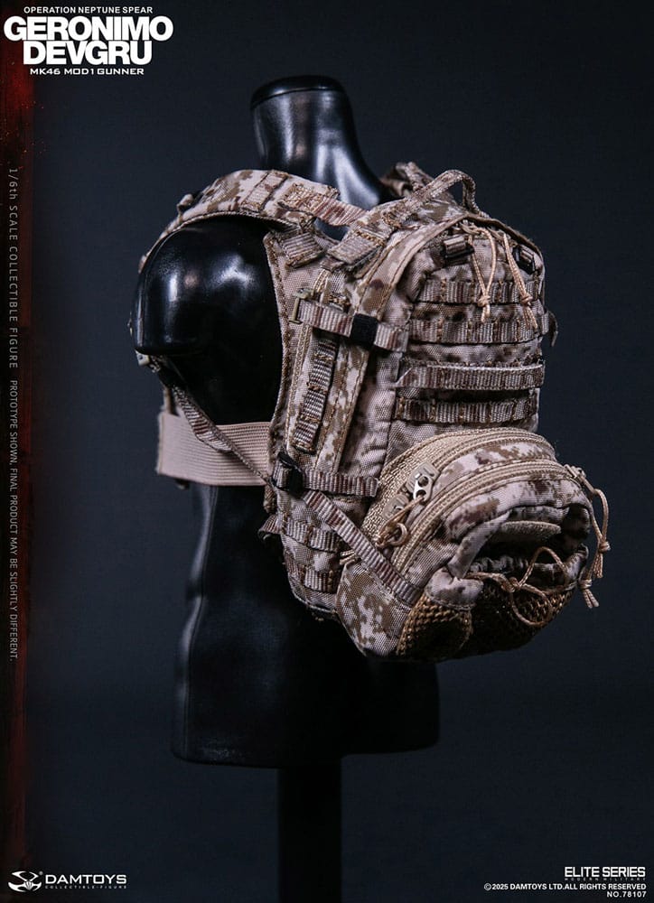 Modern Military Action Figure 1/6 Geronimo Devgru - MK46 MOD1 Gunner (Operation Neptune Spear) 30 cm 6976204930662