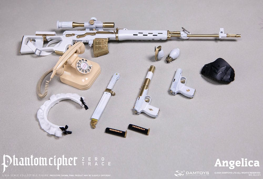 Phantom Cipher: Zero Trace Action Figure 1/6 Angelica 30 cm 6976204930716