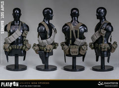 Platoon Action Figure 1/6 Staff Sergeant Barnes 30 cm 6976204930761