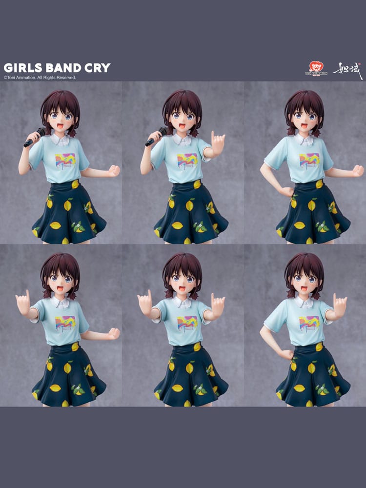 Girls Band Cry Natsu wo Mankitsu shite Sakebe Series No. 1 PVC Statue 1/7 Nina Iseri 24 cm      6975949800964