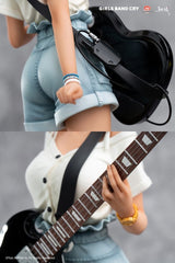 Girls Band Cry Natsu wo Mankitsu shite Sakebe Series No. 3 PVC Statue 1/7 Rupa 26 cm    6975949801008
