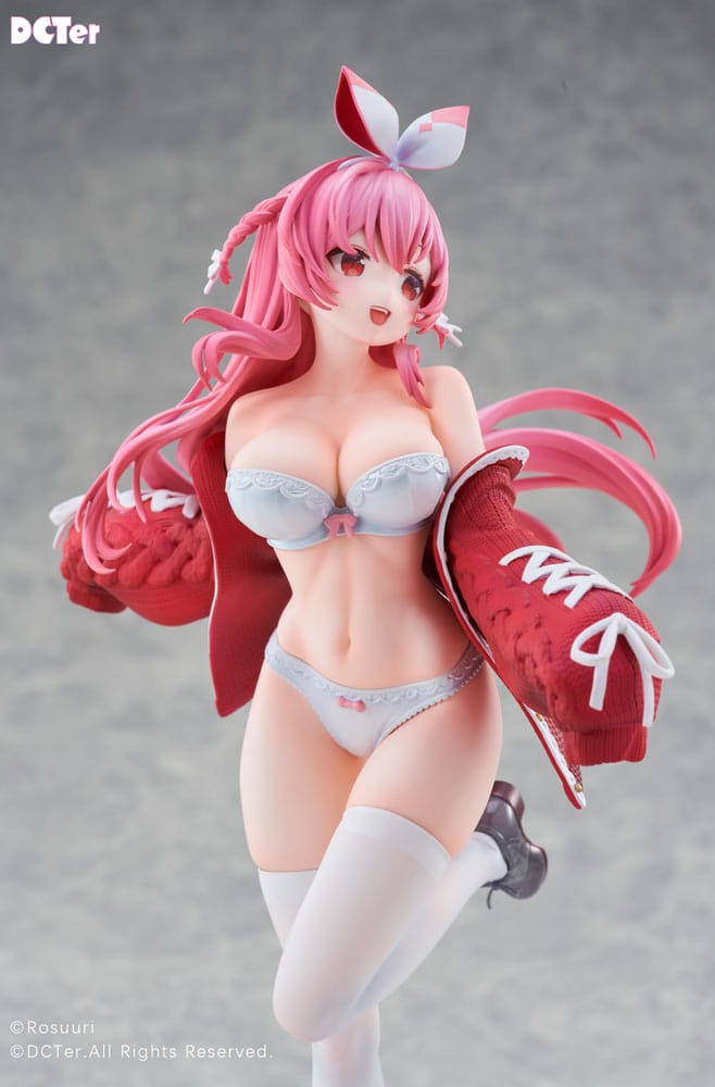 Rosuuri Original Character PVC Statue 1/7 White Rabbit Rosu Swimsuit Ver. 25 cm 6972819639594