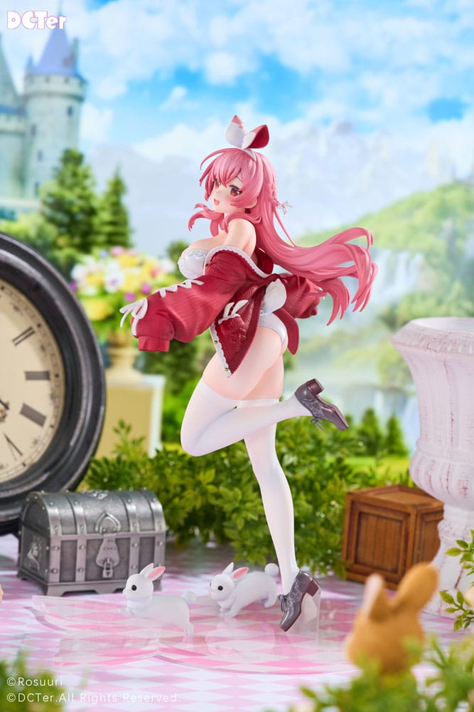 Rosuuri Original Character PVC Statue 1/7 White Rabbit Rosu Swimsuit Ver. 25 cm 6972819639594