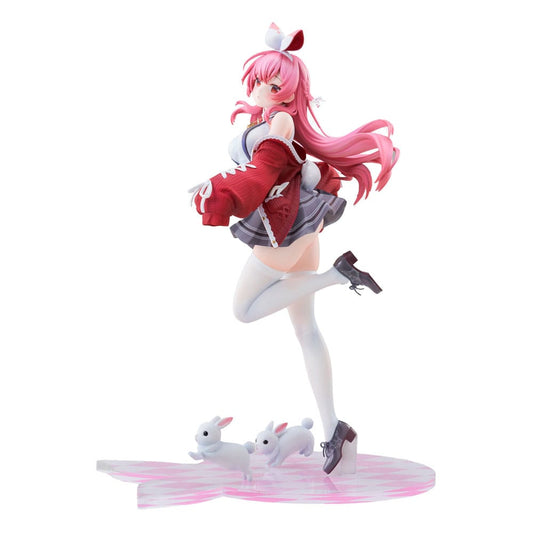 Rosuuri Original Character PVC Statue 1/7 White Rabbit Rosu Casual Clothes Ver. 25 cm 6972819639662