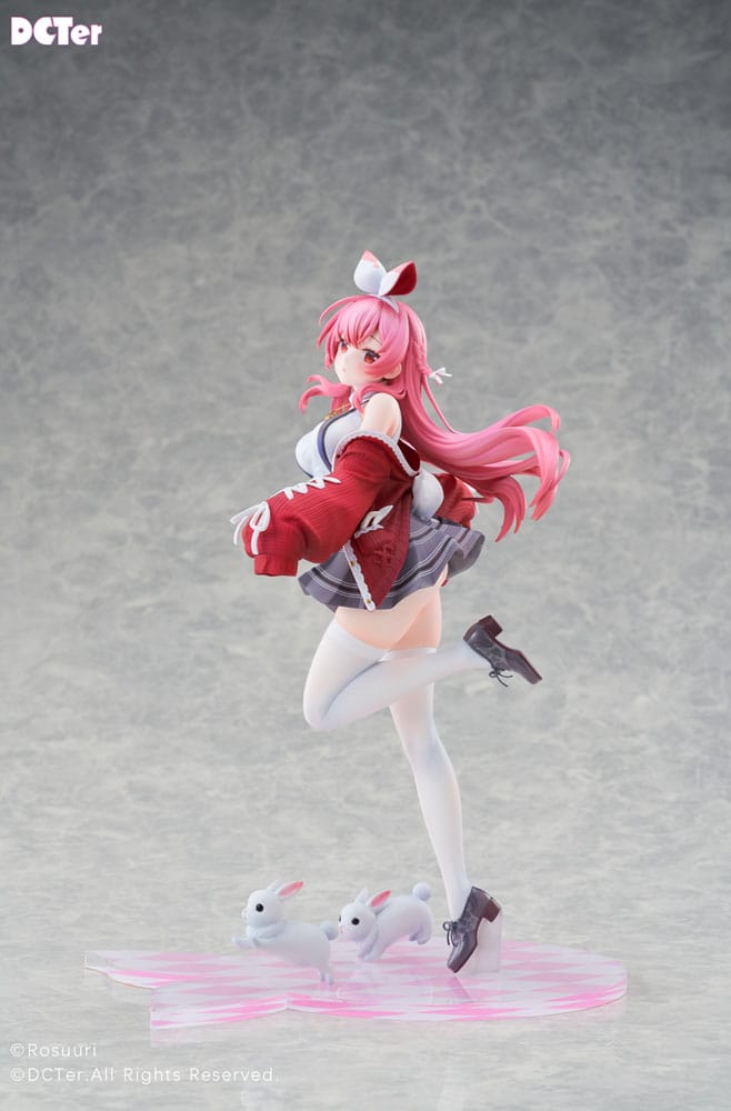 Rosuuri Original Character PVC Statue 1/7 White Rabbit Rosu Casual Clothes Ver. 25 cm 6972819639662