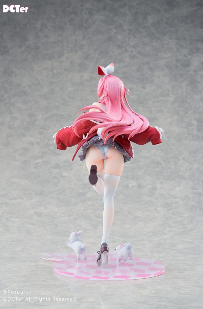 Rosuuri Original Character PVC Statue 1/7 White Rabbit Rosu Casual Clothes Ver. 25 cm 6972819639662