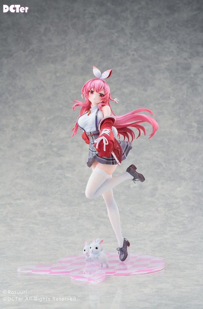Rosuuri Original Character PVC Statue 1/7 White Rabbit Rosu Casual Clothes Ver. 25 cm 6972819639662