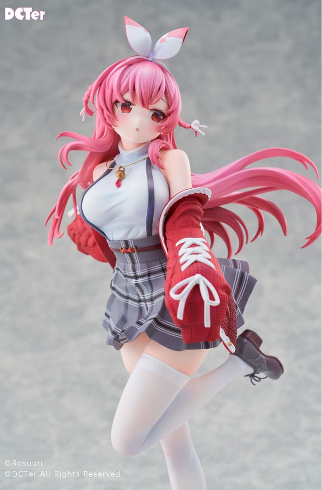 Rosuuri Original Character PVC Statue 1/7 White Rabbit Rosu Casual Clothes Ver. 25 cm 6972819639662