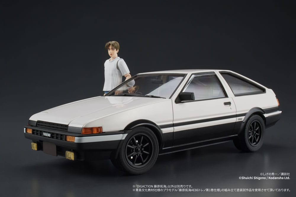 Initial D Digaction Action Figure Takumi Fujiwara 7 cm  4595985300819