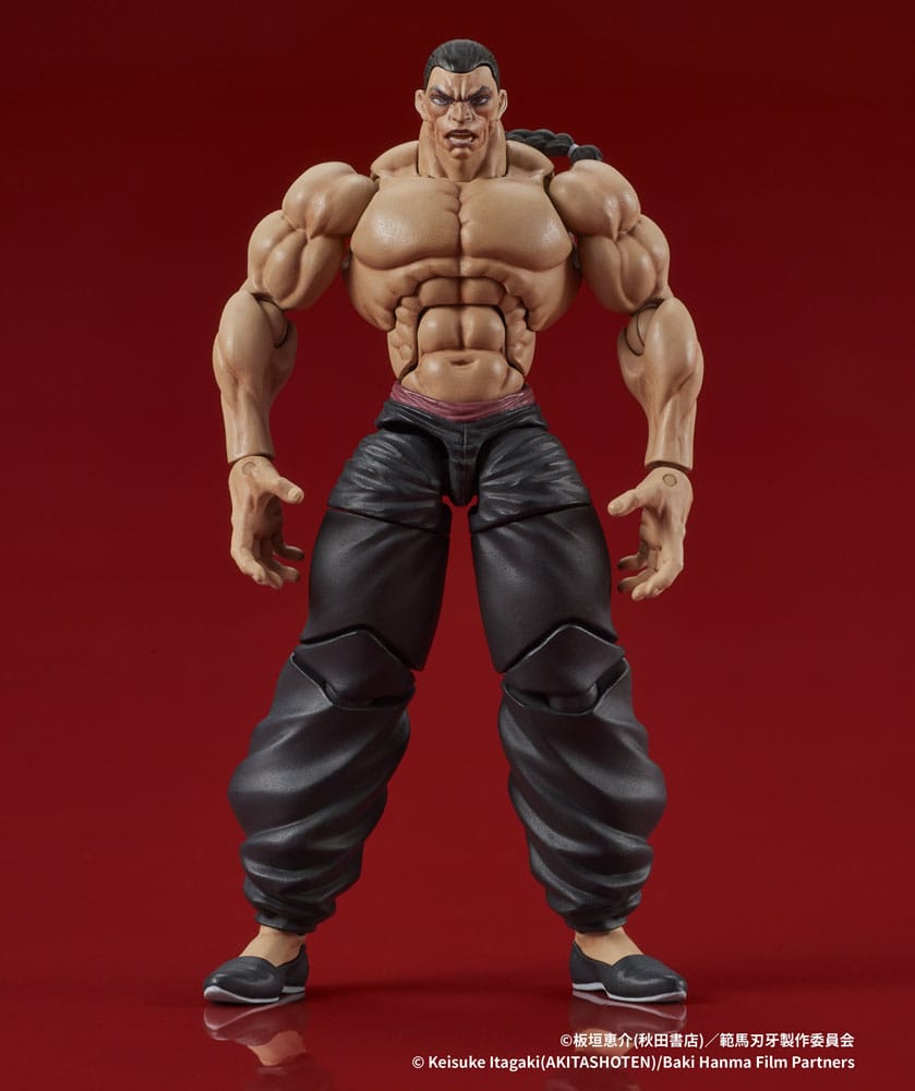 Baki Hanma Digaction Action Figure Retsu Kaioh 7 cm      4595985300857