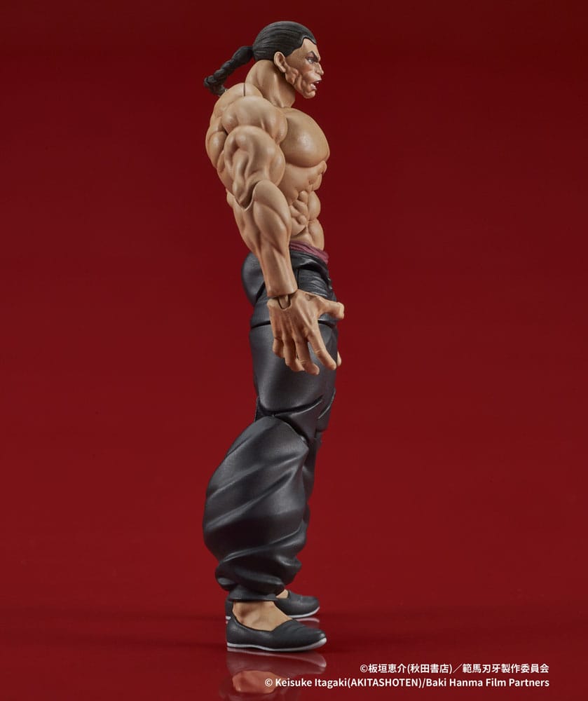 Baki Hanma Digaction Action Figure Retsu Kaioh 7 cm      4595985300857