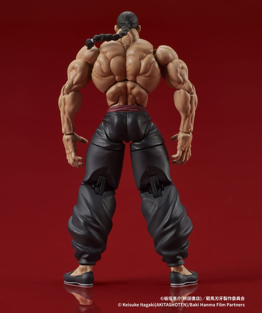 Baki Hanma Digaction Action Figure Retsu Kaioh 7 cm      4595985300857