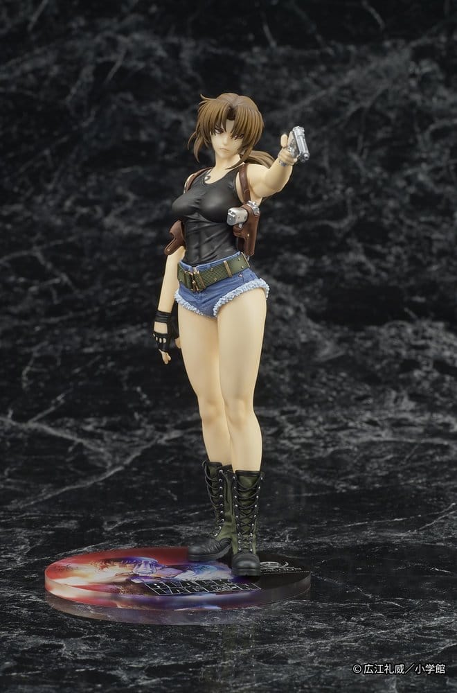 Black Lagoon Digsta PVC Figur Revy 8 cmBlack Lagoon Digsta PVC Figure Revy 8 cmBlack Lagoon Digsta figurine PVC Revy 8 cmBlack Lagoon Digsta Figura PVC Revy 8 cm 4580850330596
