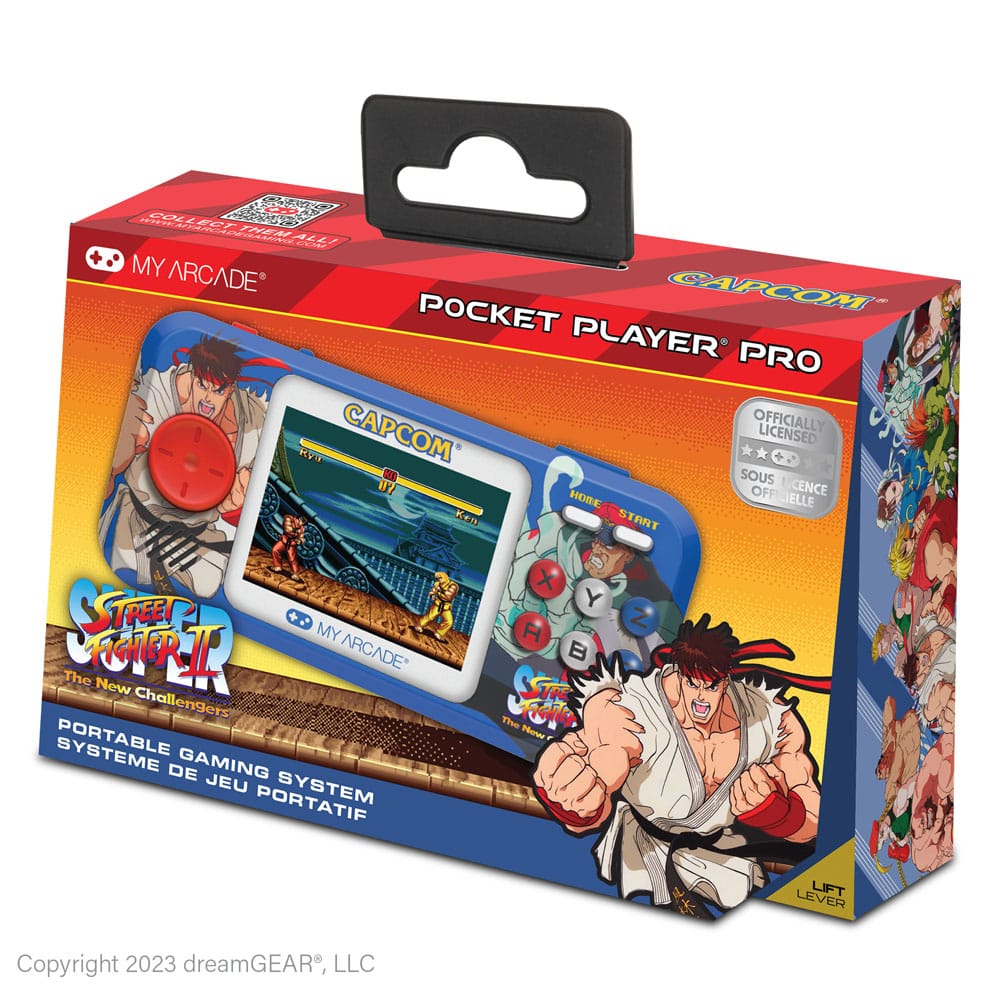 Super Street Fighter II Portable Gaming System Pocket Player Pro  0845620041879
