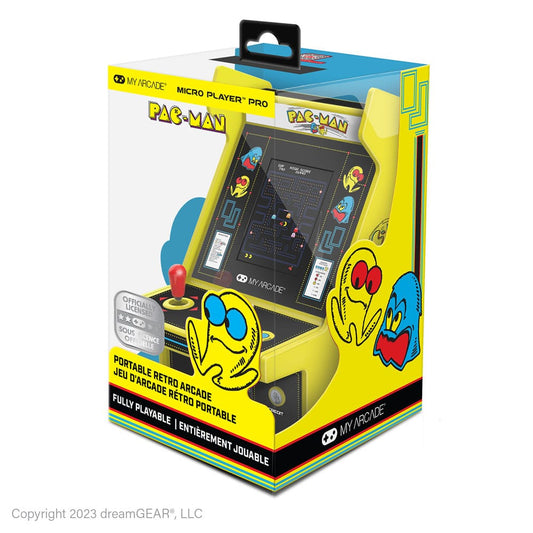 Pac-Man Portable Retro Arcade Micro Player Pro  0845620041947
