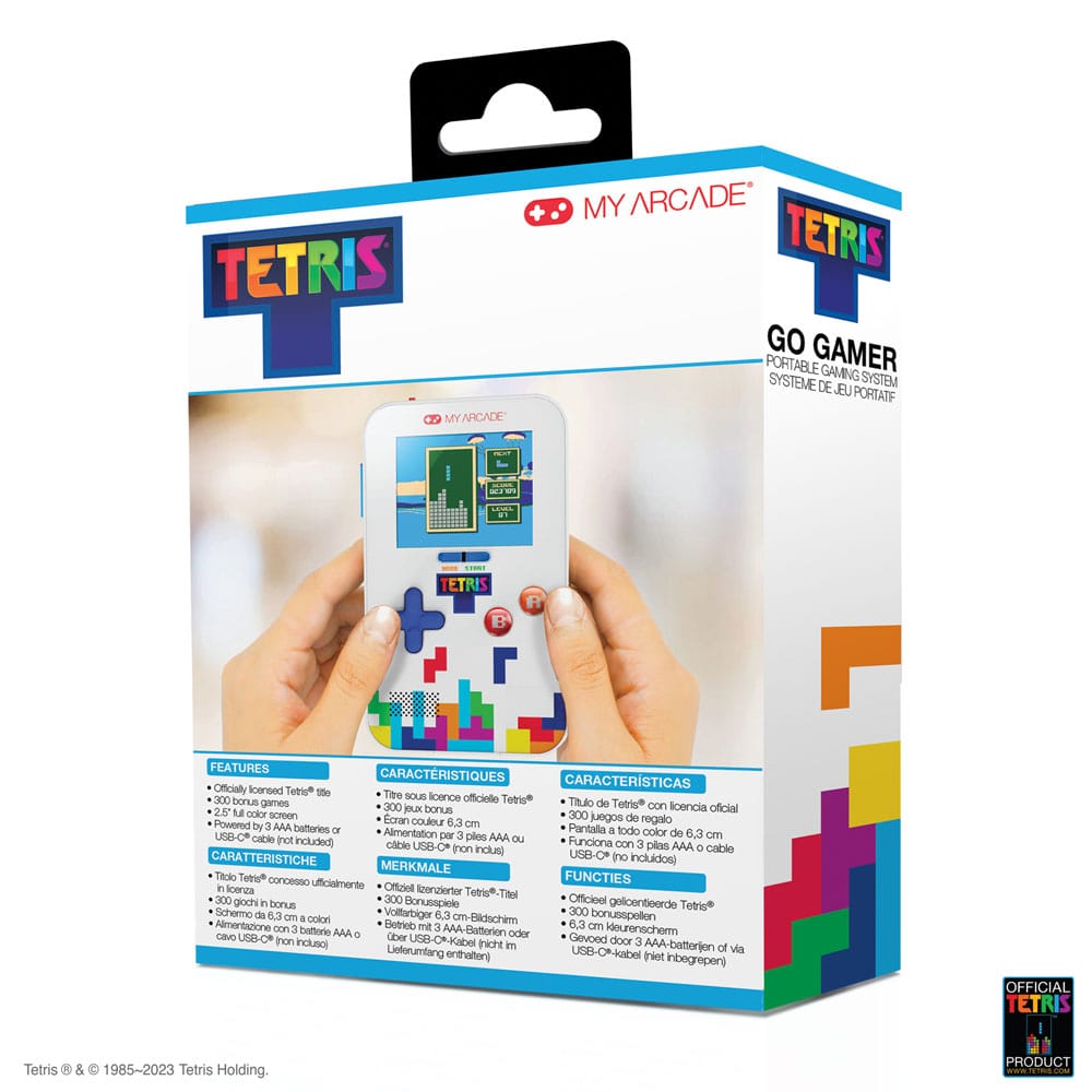 Tetris Portable Video Gaming System Go Gamer  0845620070299
