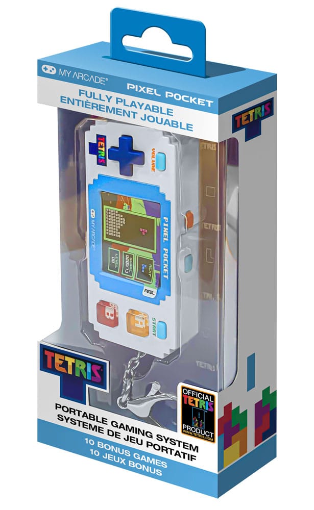 Tetris Mini Portable Gaming System Pixel Pocket  0845620070831