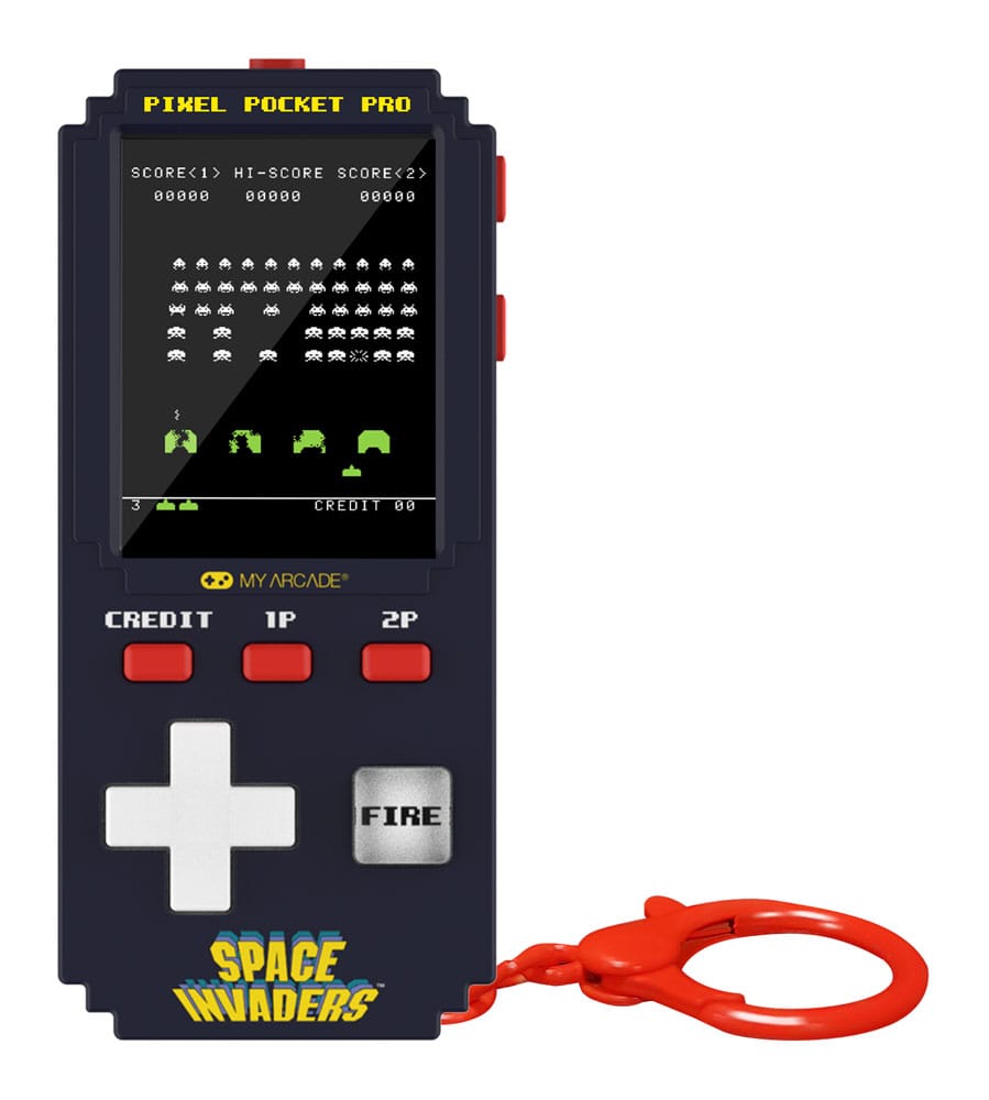  Space Invaders Portable Gaming System Pixel Pocket Pro   0845620071333