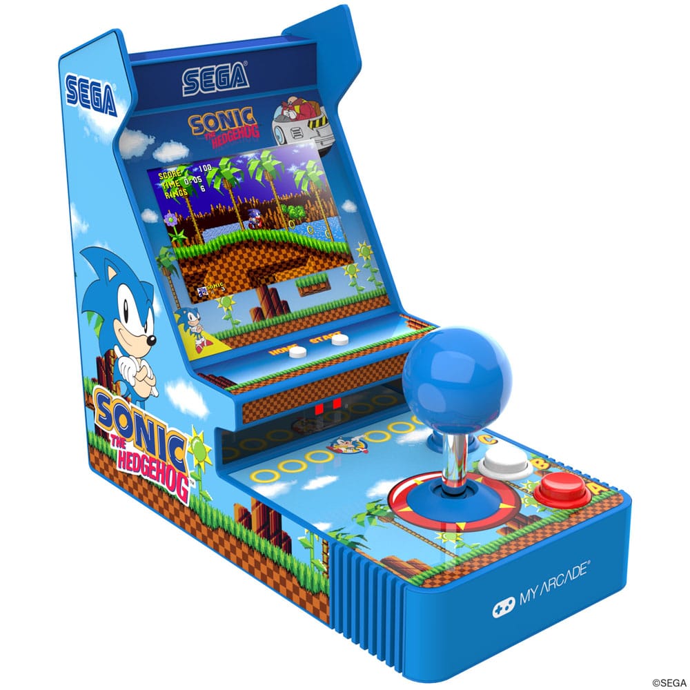 Sonic The Hedgehog Portable Retro Arcade Joystick Player  0845620071579