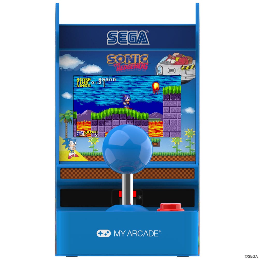 Sonic The Hedgehog Portable Retro Arcade Joystick Player  0845620071579