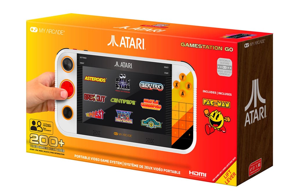 Atari Portable Gaming System Gamestation Go  0845620071890
