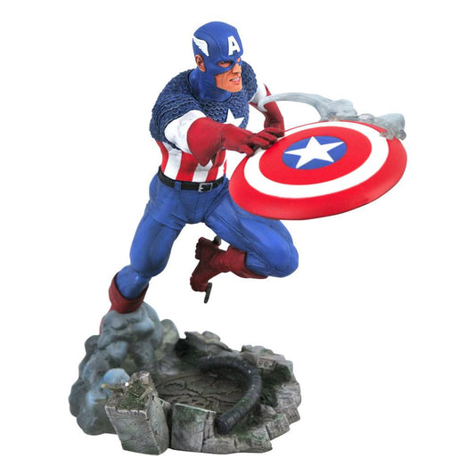 Marvel Comic Gallery Vs. PVC Statue Captain America 25 cm 0699788837405
