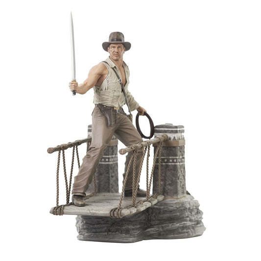 Indiana Jones and the Temple of Doom Deluxe Gallery PVC Statue Rope Bridge 28 cm 0699788846544