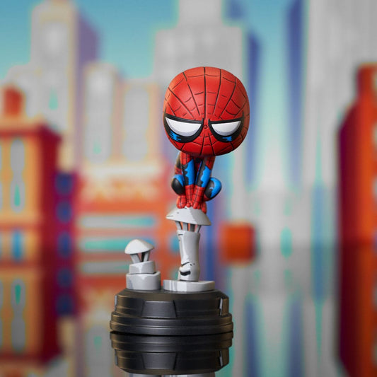 Marvel Animated Statue Spider-Man on Chimney 15 cm 0699788853580