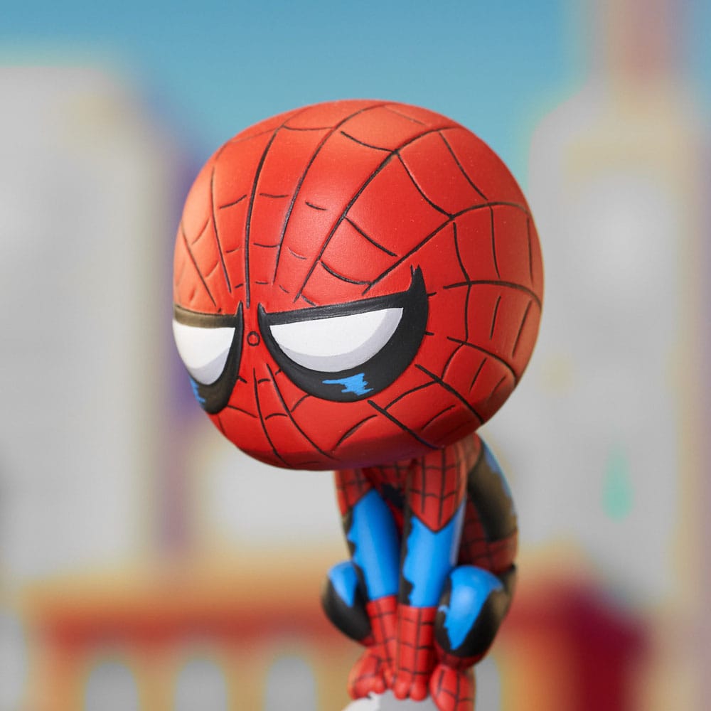 Marvel Animated Statue Spider-Man on Chimney 15 cm 0699788853580