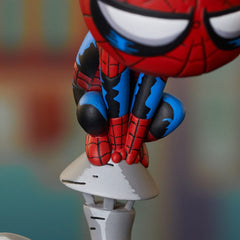 Marvel Animated Statue Spider-Man on Chimney 15 cm 0699788853580