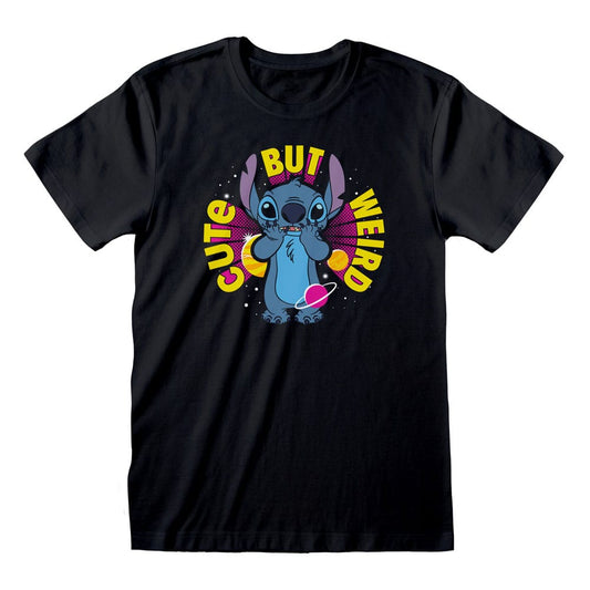 Lilo & Stitch T-Shirt Cute But Weird Size S 5056688581350