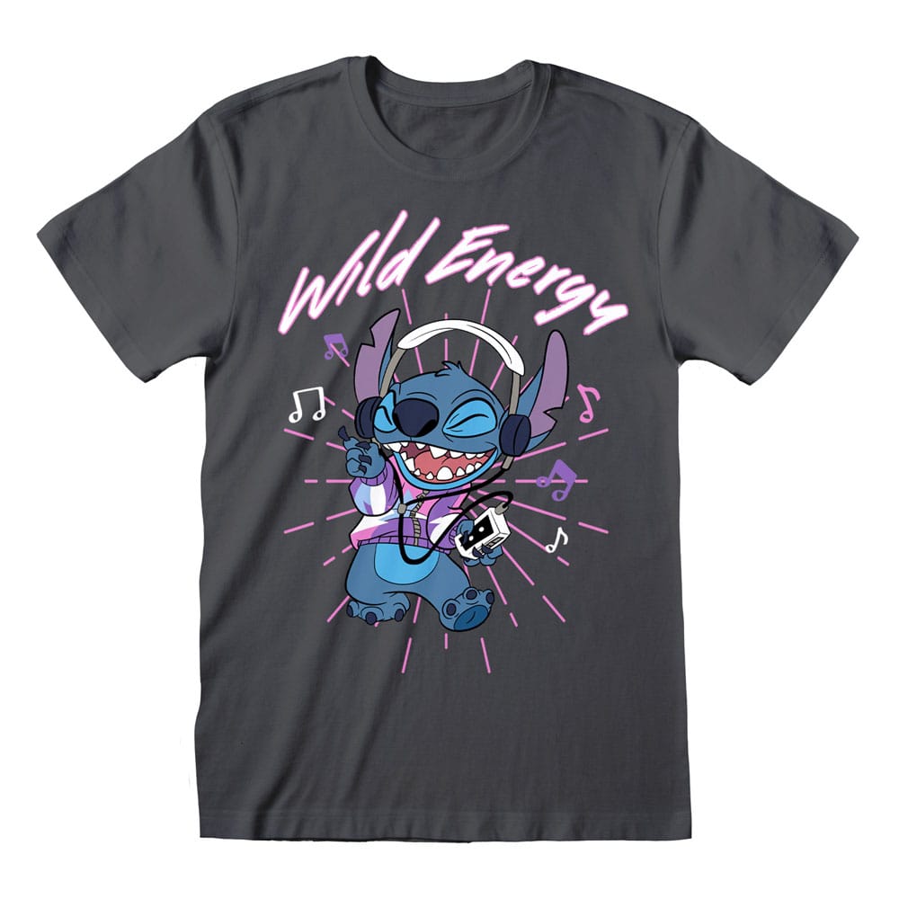 Lilo & Stitch T-Shirt Wild Energy Size S 5056688526061