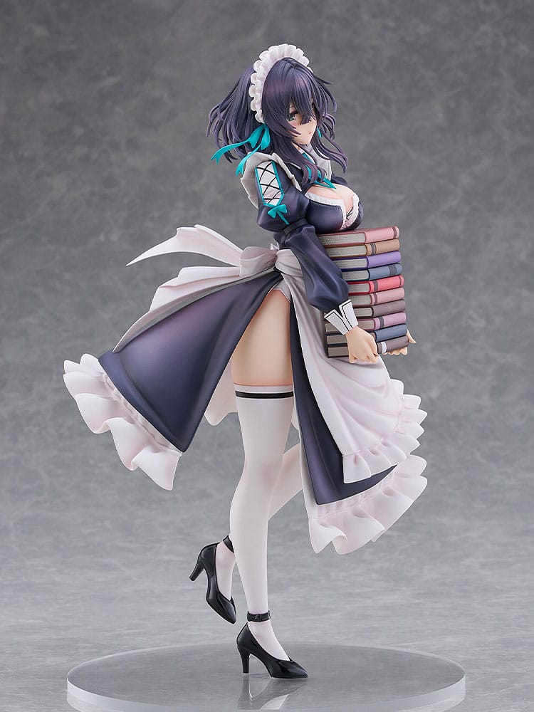 Original Illustration PVC Statue 1/6 Maid Maison Hanikami Kanojo Hikage Chigami Illustration by Piromizu 28 cm 4571614662947