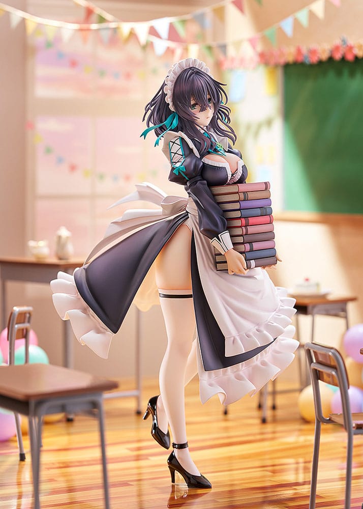 Original Illustration PVC Statue 1/6 Maid Maison Hanikami Kanojo Hikage Chigami Illustration by Piromizu 28 cm 4571614662947