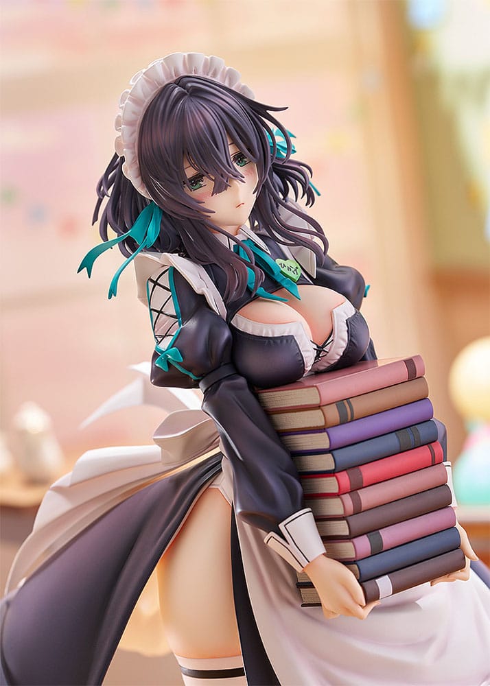 Original Illustration PVC Statue 1/6 Maid Maison Hanikami Kanojo Hikage Chigami Illustration by Piromizu 28 cm 4571614662947
