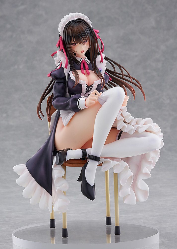 Hanikami Kanojo PVC Statue 1/6 Maid Maison Kasane Minazumi Illustration by Piromizu 21 cm     4571614666846
